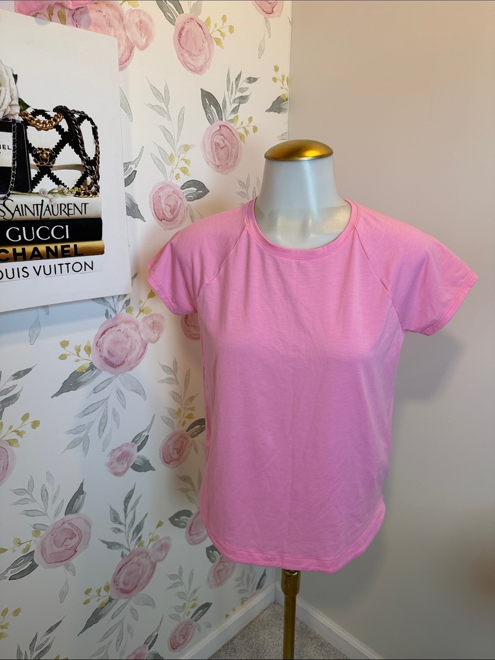 Athleta GIRLS Pink Comeback Tee Short-Sleeve
